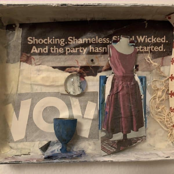 © Marco Bucchieri, VOV (mixed media in carton box), 2022