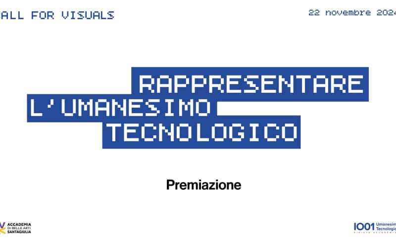 Call for Visuals “Rappresentare l’Umanesimo Tecnologico”: il progetto vincitore e le menzioni assegnate